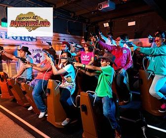 新加坡聖淘沙4D探險樂園門票 Singapore Sentosa 4D Adventureland Ticket