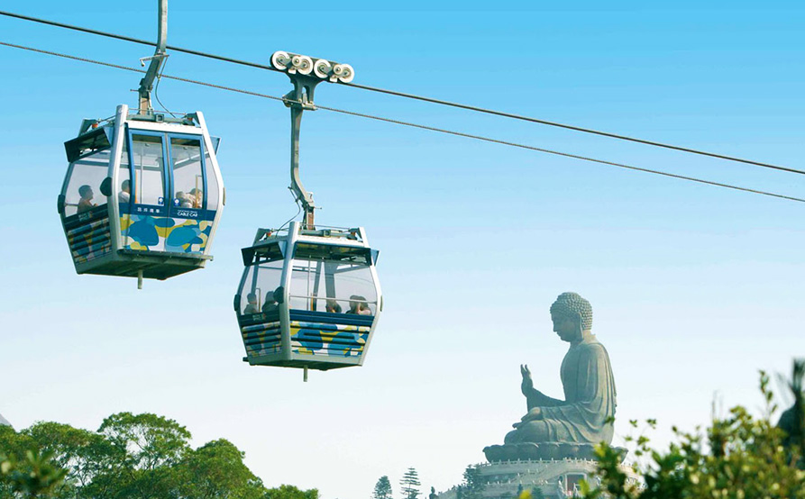  【香港本地一日遊】昂坪360纜車、巧克力工作坊、天壇大佛、迪欣湖、漁村風味餐 一天遊(足50人以上成團)