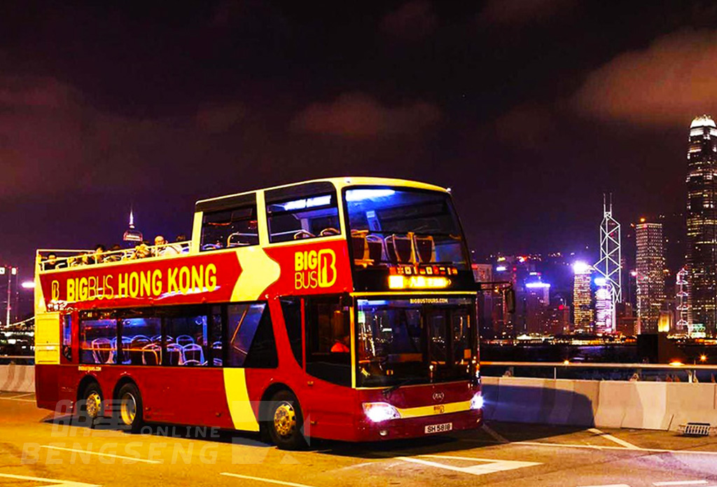 【本地遊】 香港Big Bus 大巴士夜遊門票（暢遊香港電子票）